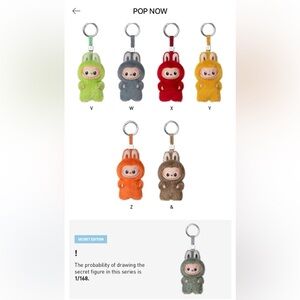 Labubu pin for love secret edition!